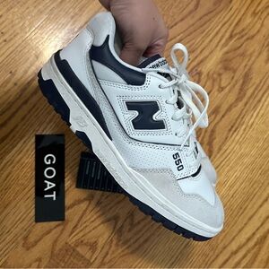 New Balance 550 Navy Blue BB550WA1 Mens 7